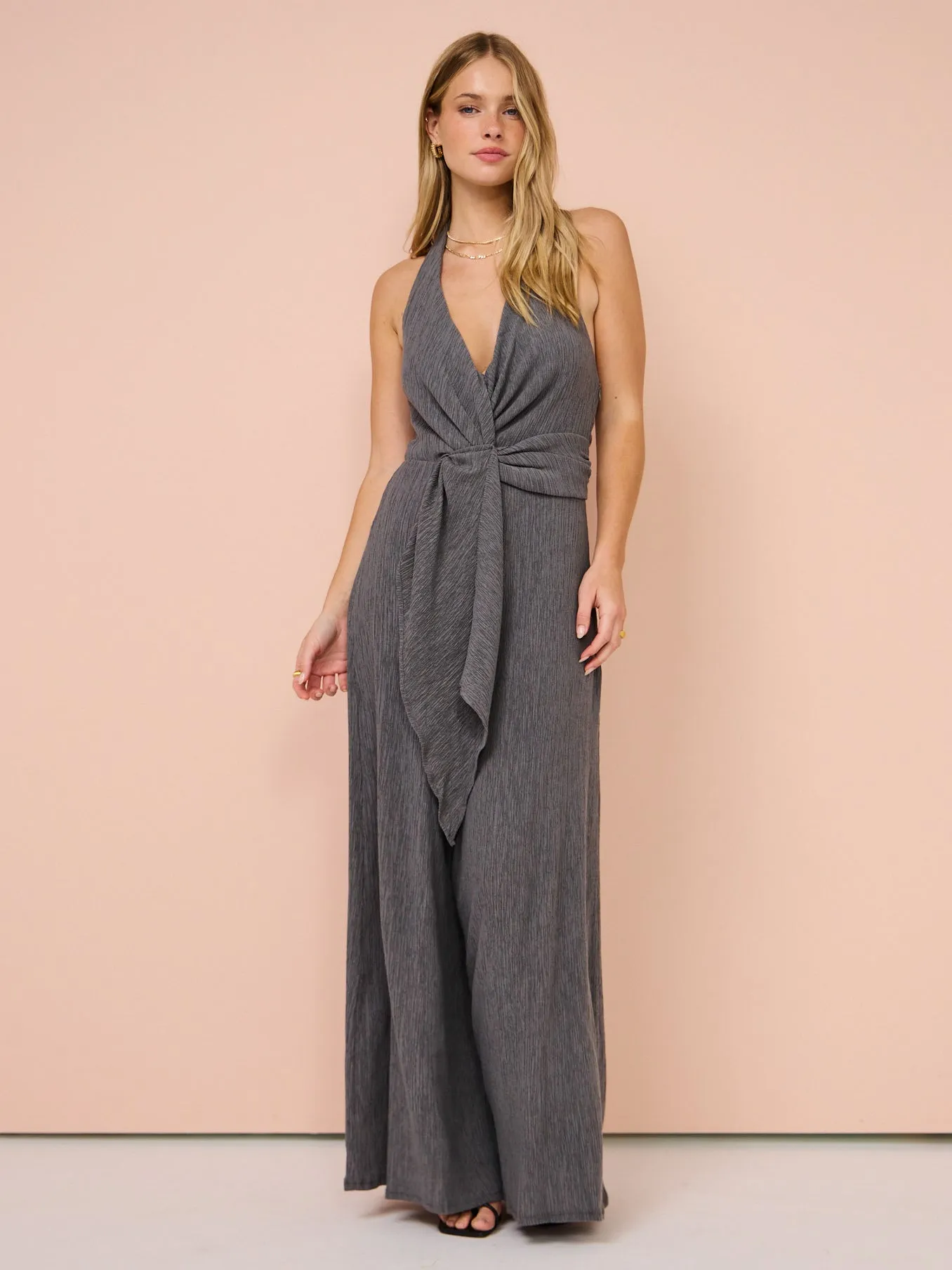 Sovere Evoke Jumpsuit in Platinum