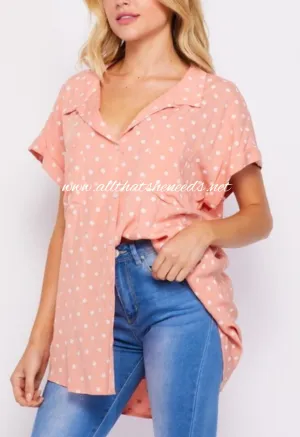 Spice It Up Button Down Top
