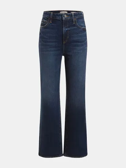 SPLIT HEM RELAXED STRAIGHT JEANS