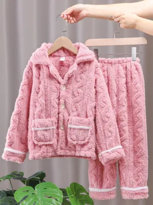 Stay In and Play Plush Pajama Set