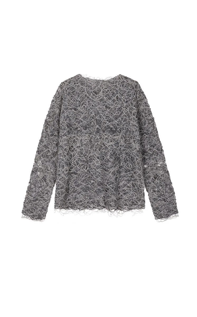 Sweater / JNBY Oversized Textured Knit Sweater