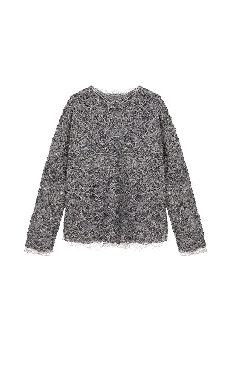 Sweater / JNBY Oversized Textured Knit Sweater