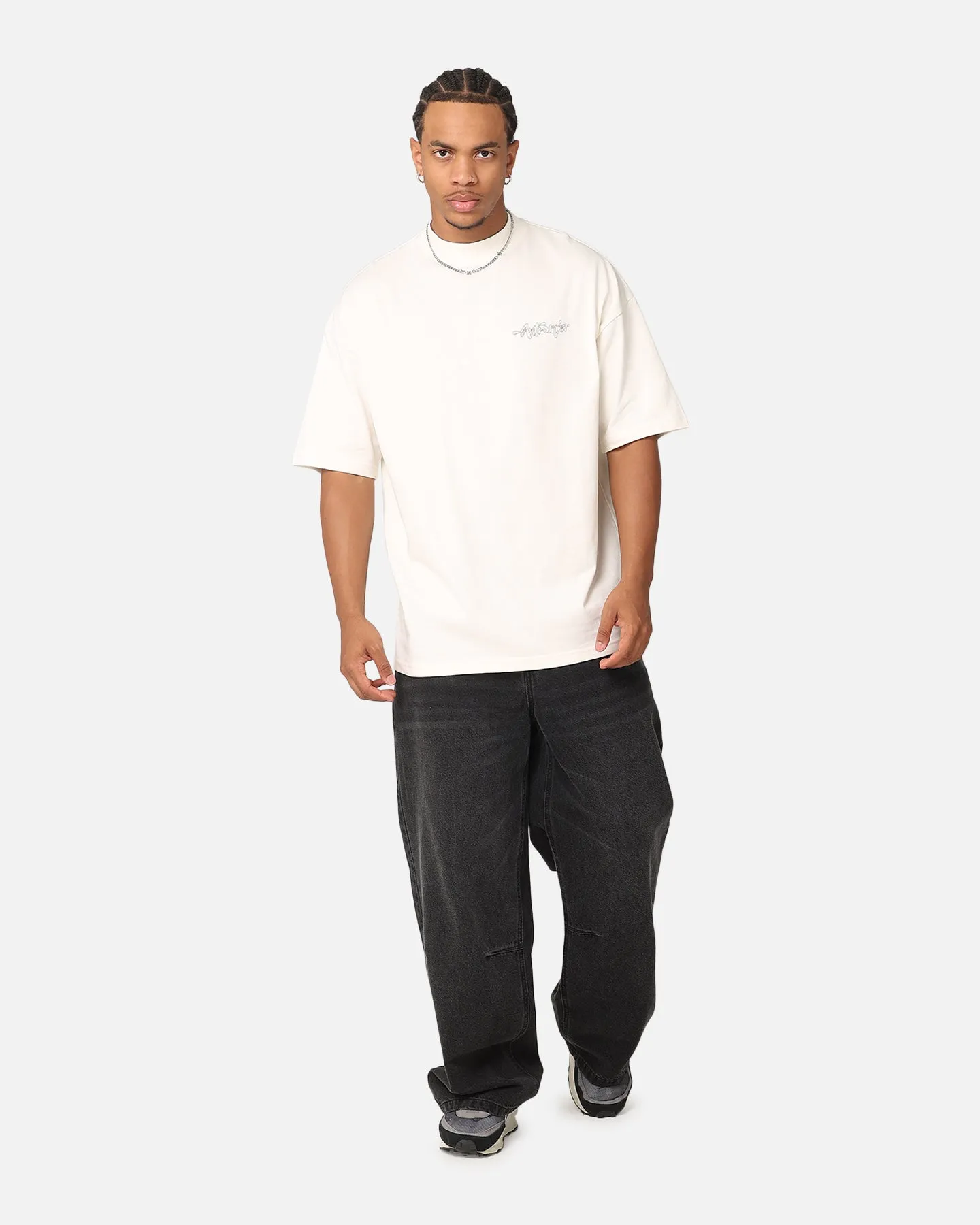 The Anti Order A2K Mock Neck T-Shirt Off White