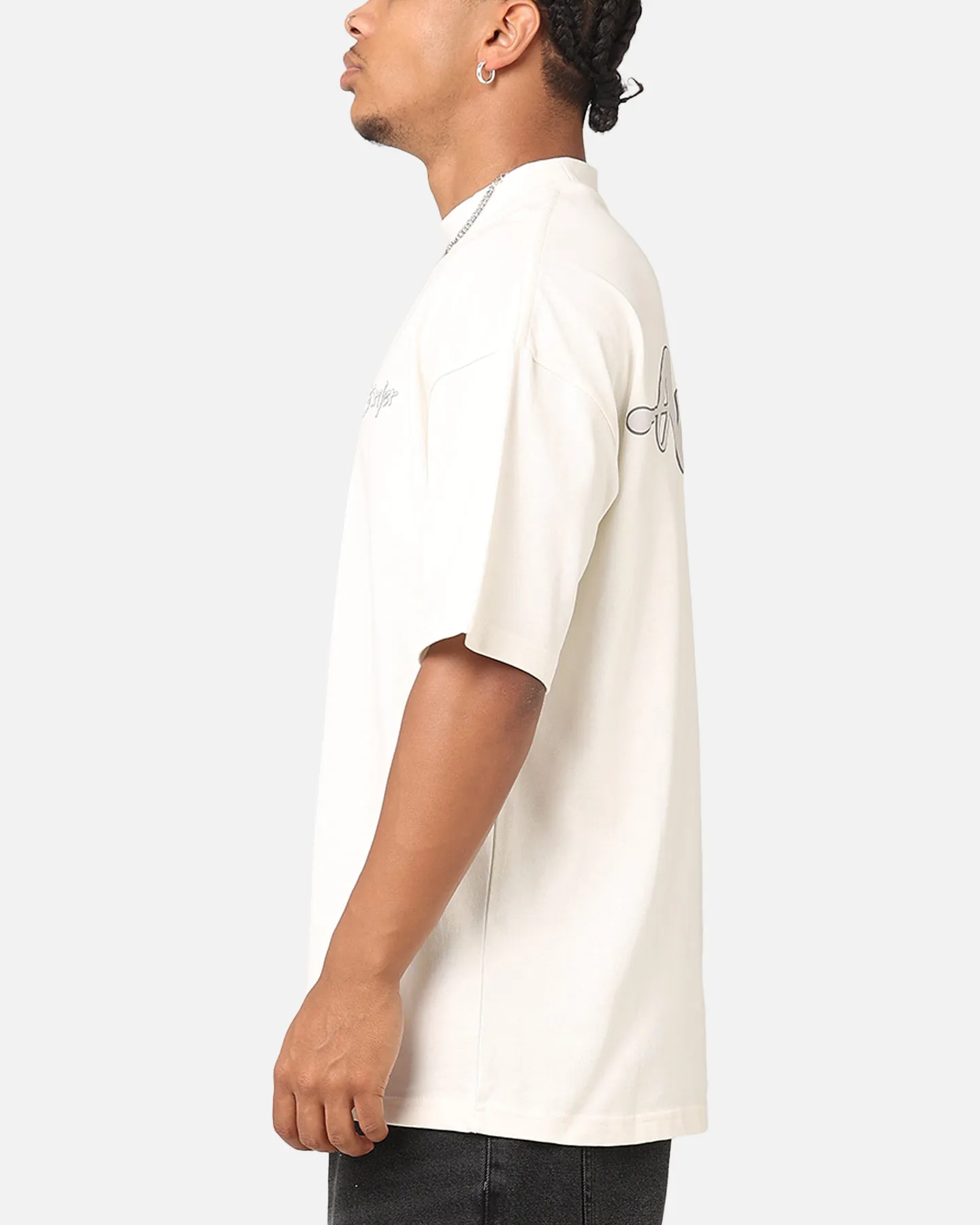 The Anti Order A2K Mock Neck T-Shirt Off White