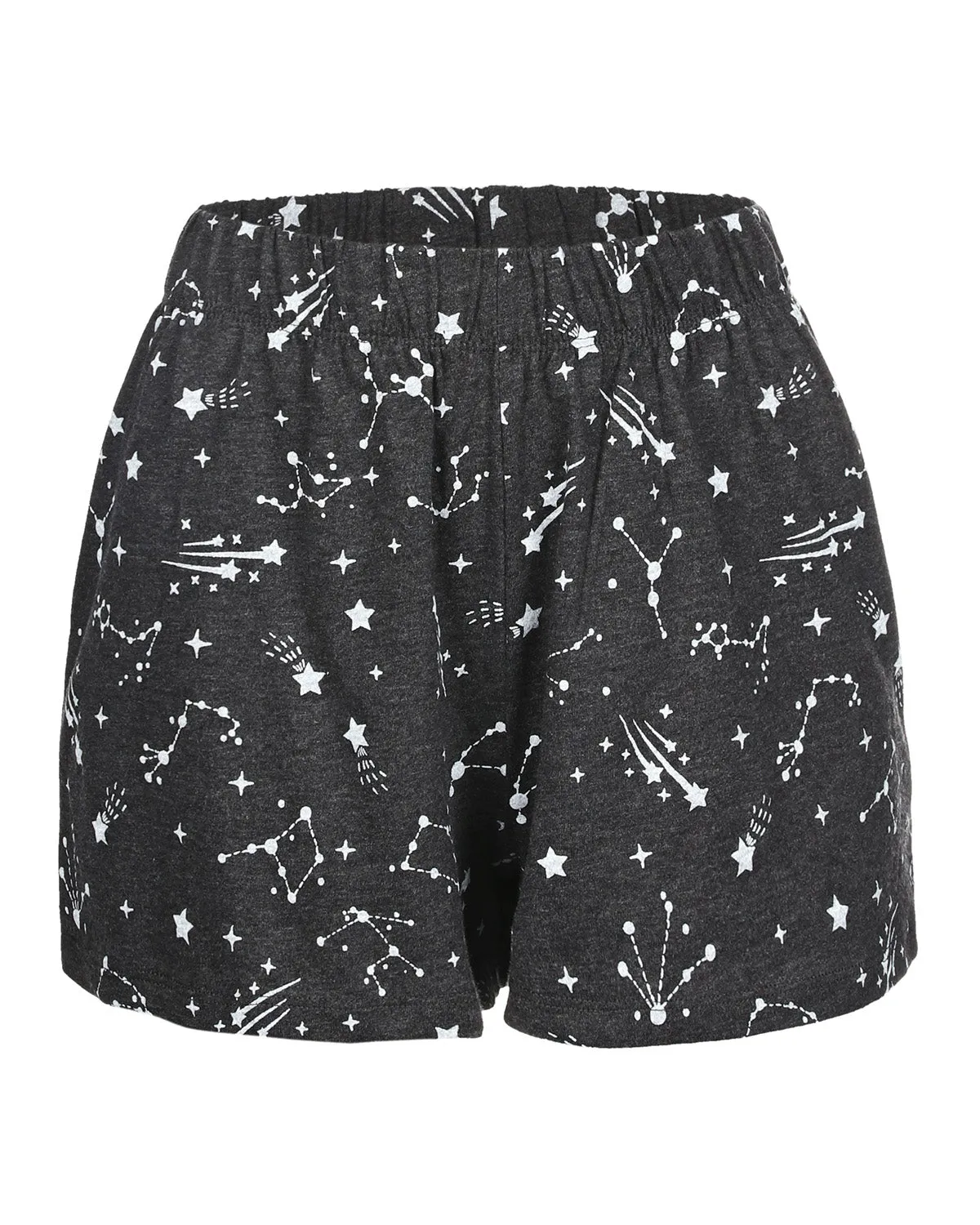 Women’s Aquarius Zodiac Sign PJ Short Set